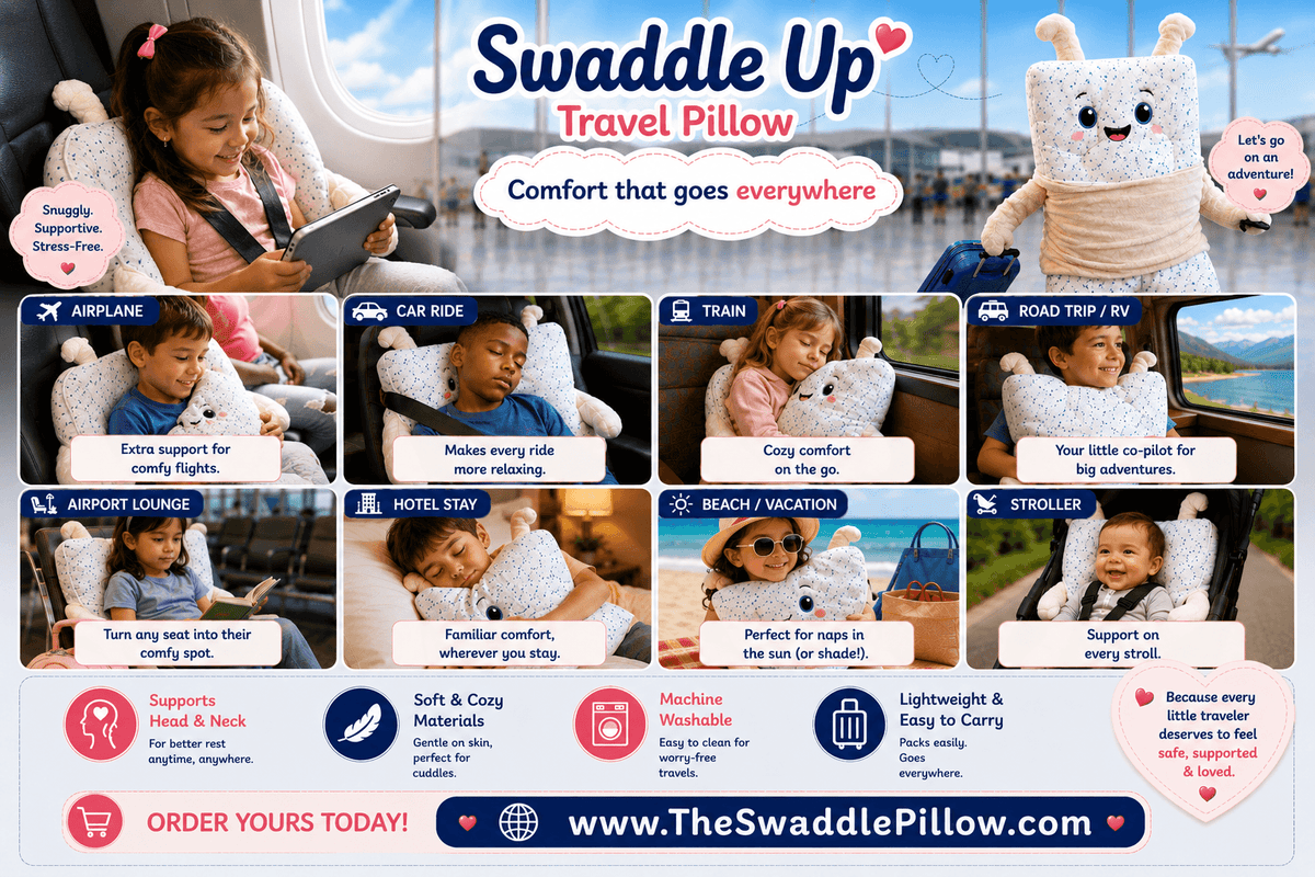 The Swaddle Pillow with Blanket